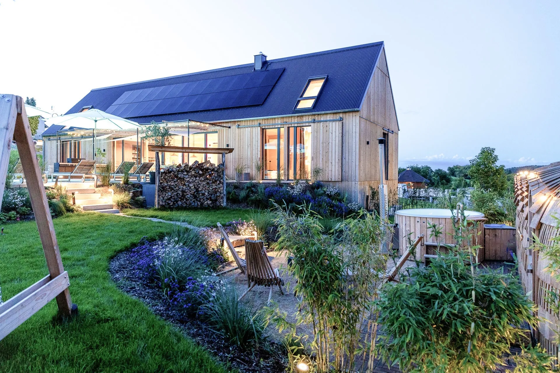 Premium Ferienhaus Das Farmhaus - Auf den Moselhöhen - Pool, Sauna, Kino, Garten 3